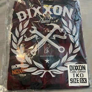 Dixxon flannel 5xl TKO